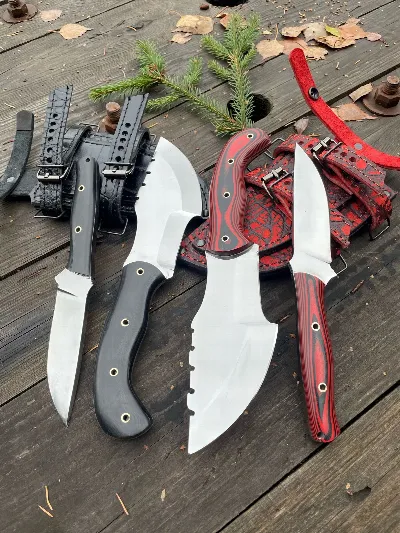 Спарка ножей Tracker и реплики Bark River Bravo 1